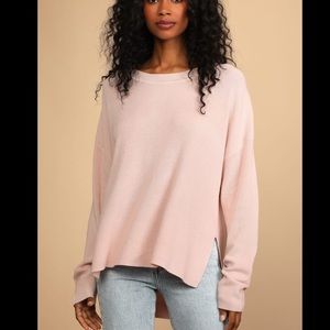 Harlowe & Graham Side Split Tunic Sweater